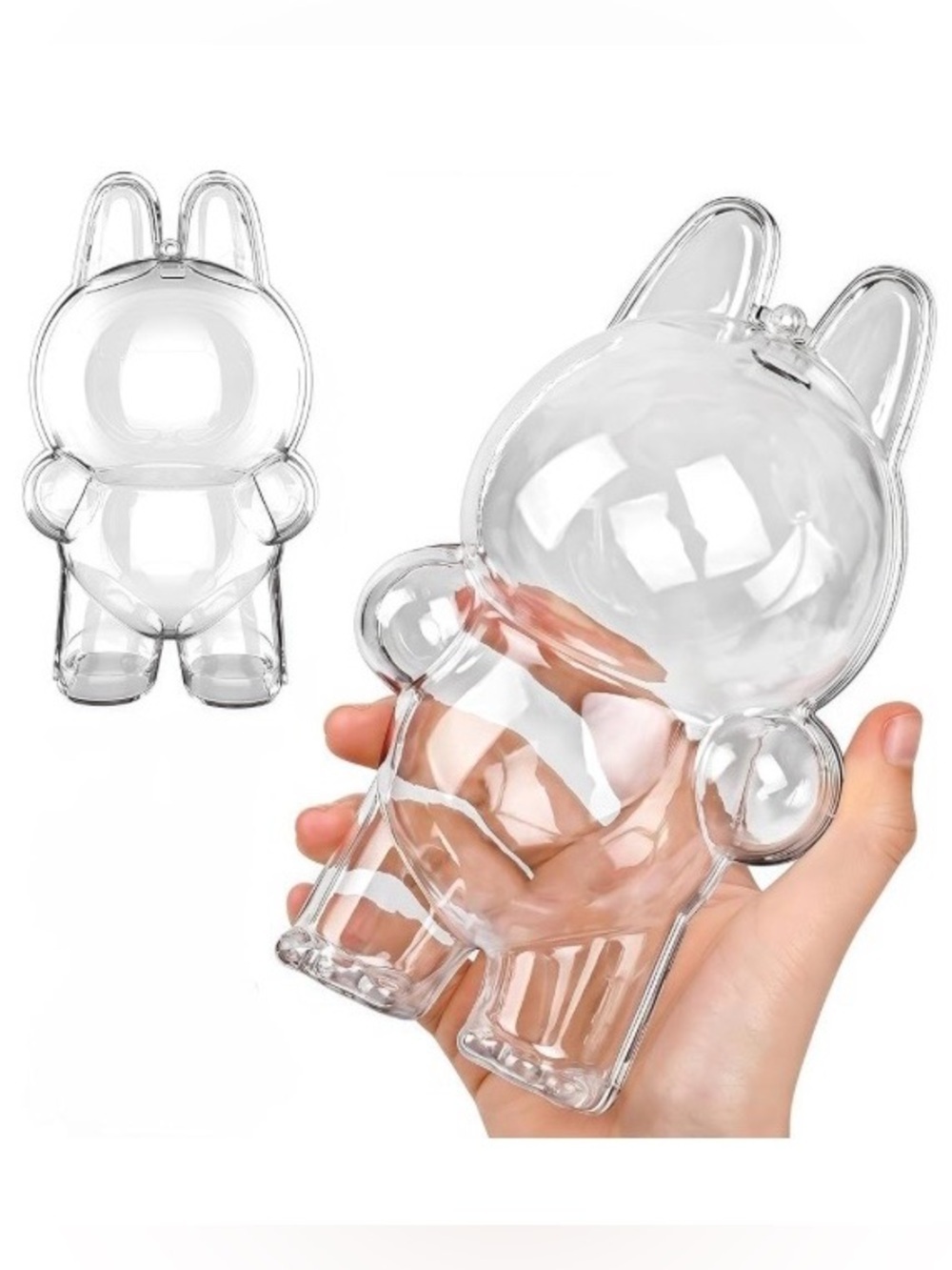 Protective Case for LABUBU, Display Case for LABUBU, Standing